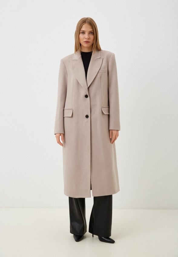 Пальто однобортное Lusio