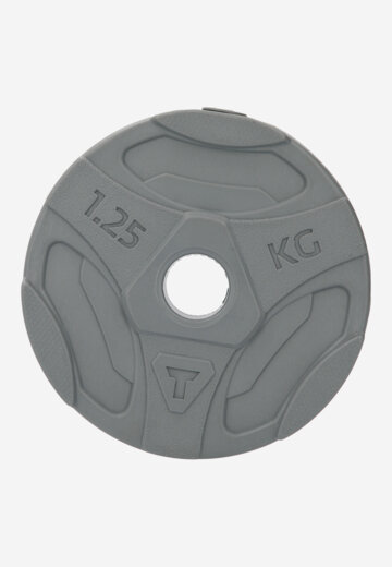 Диск 1.25 кг в корпусе из ПВХ WP-125P Torneo, Серый