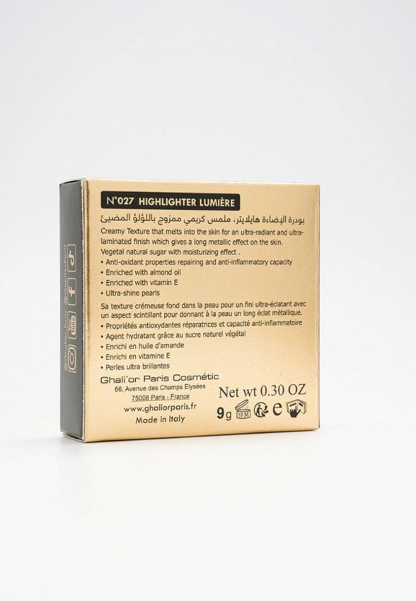 Хайлайтер для лица и тела Ghali'or Paris