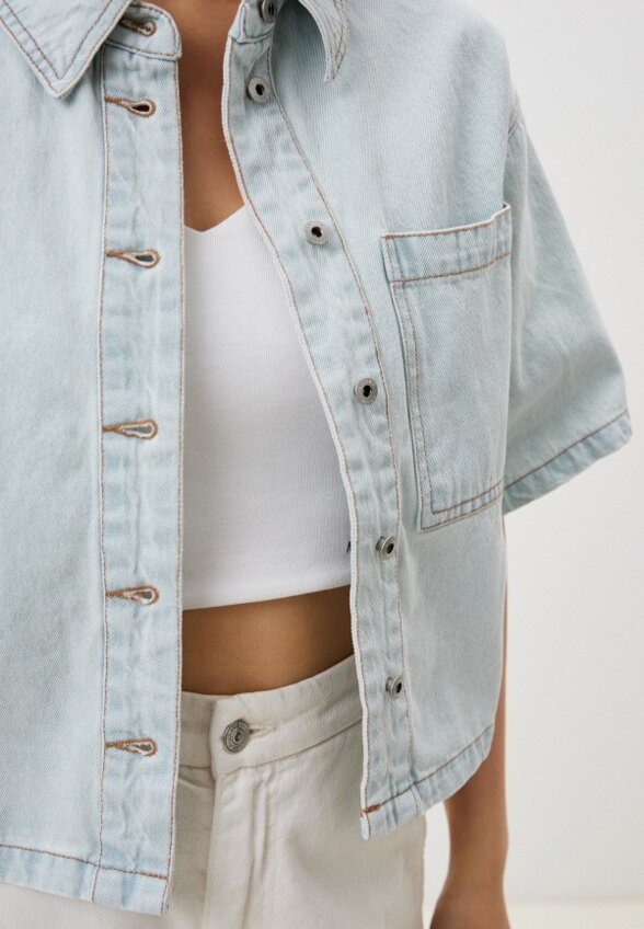 Рубашка джинсовая Zarina