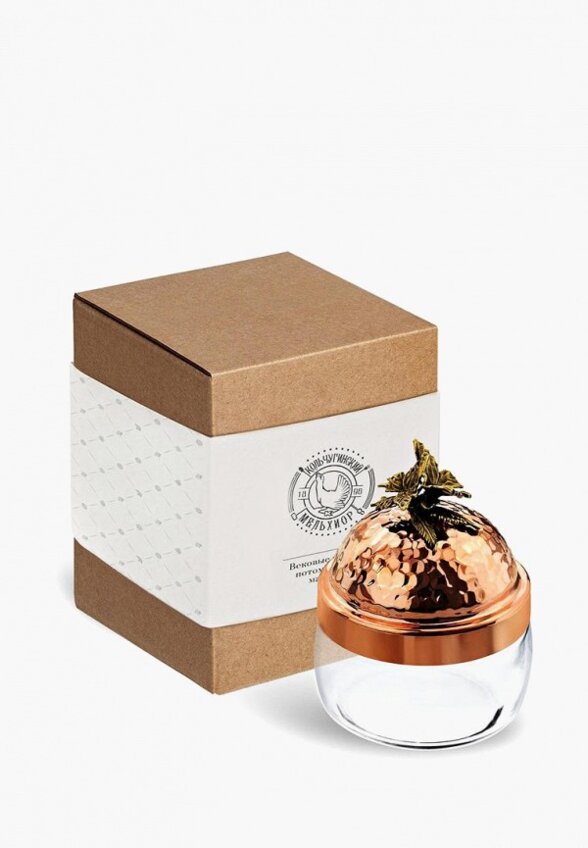 Банка для хранения Кольчугинский мельхиор