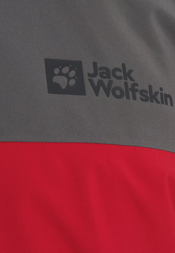 Куртка мембранная мужская Jack Wolfskin Weiltal, Красный