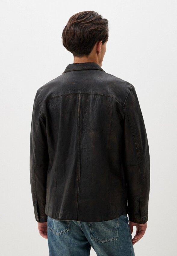 Куртка кожаная Jorg Weber
