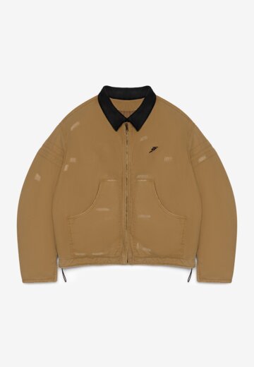 Куртка из канваса Canvas Beige FABLE