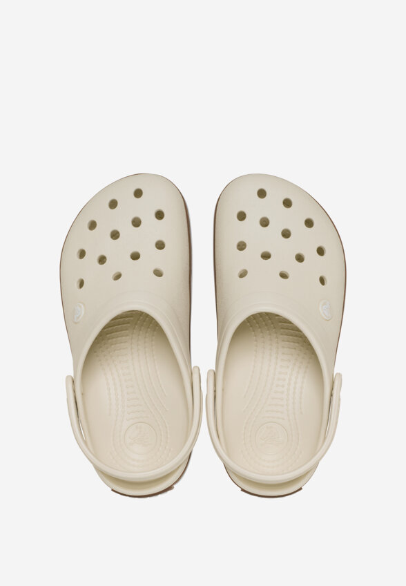 Сабо женские Crocs Crocband Gum, Бежевый