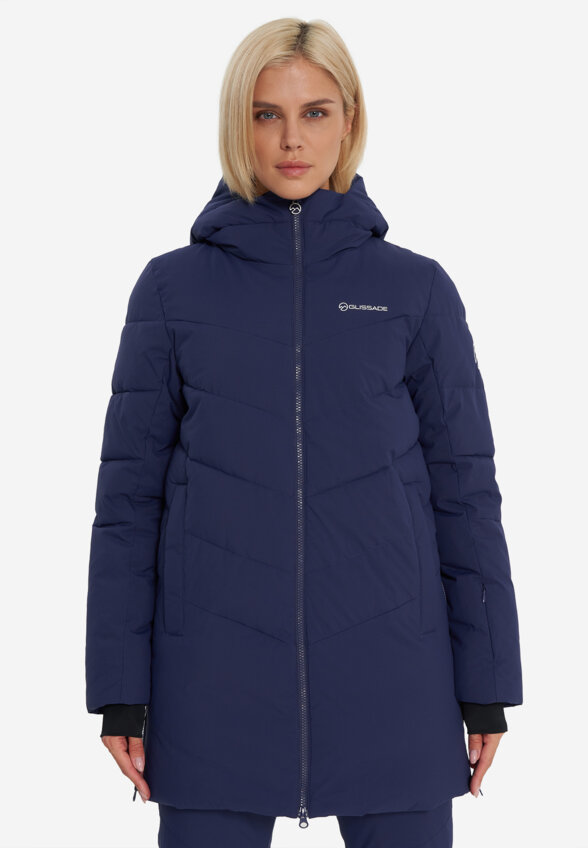 Пуховик женский Glissade, Фиолетовый