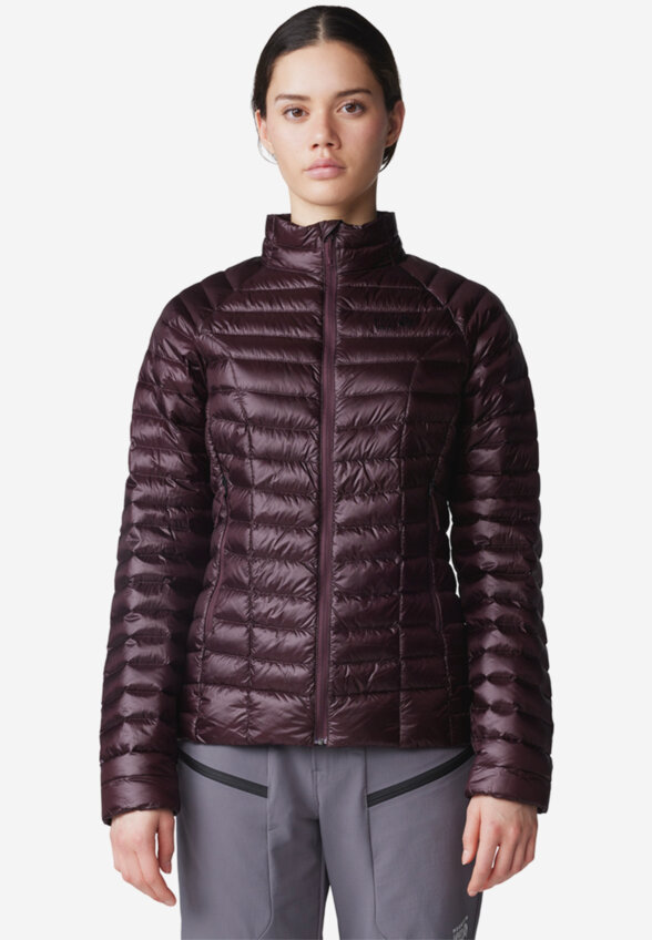 Пуховик женский Mountain Hardwear Ghost, Фиолетовый
