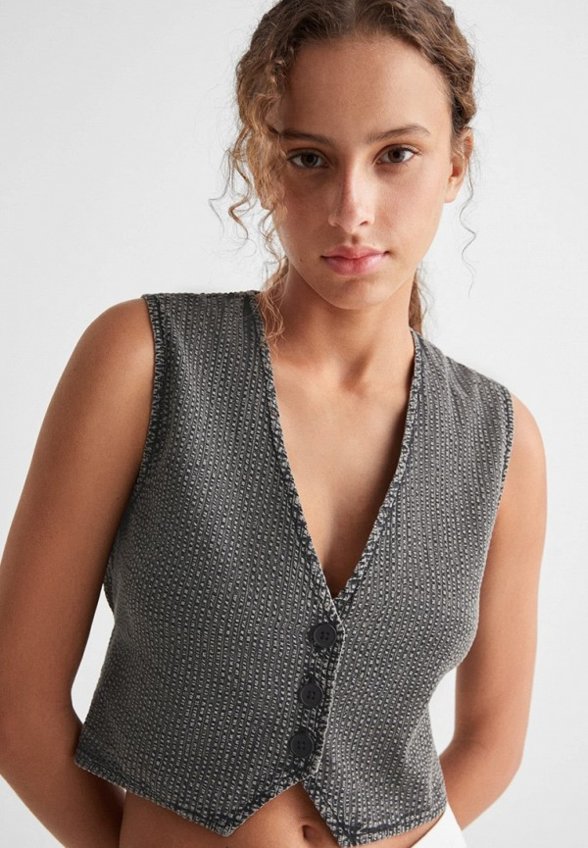 Жилет Mango Teen