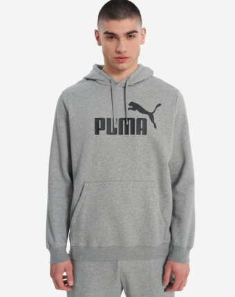 Худи мужское PUMA Ess No. 1 Logo, Серый женщинам