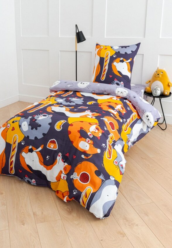 Постельное белье 1,5-спальное Павлина