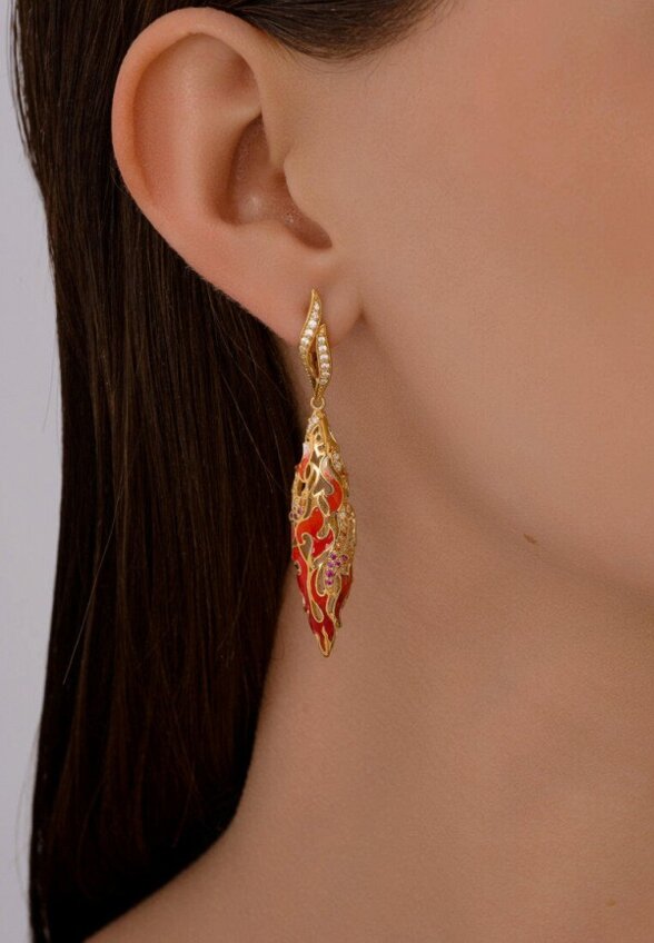 Серьги Diamant