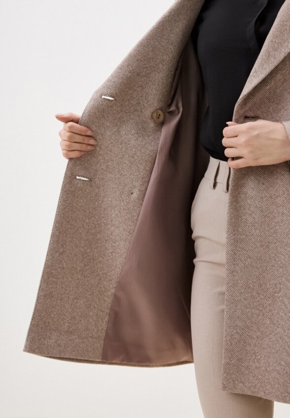 Пальто двубортное Снежная Королева