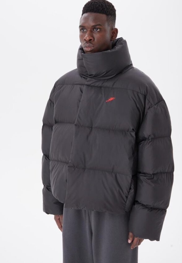 Пуховик High throat Black FABLE