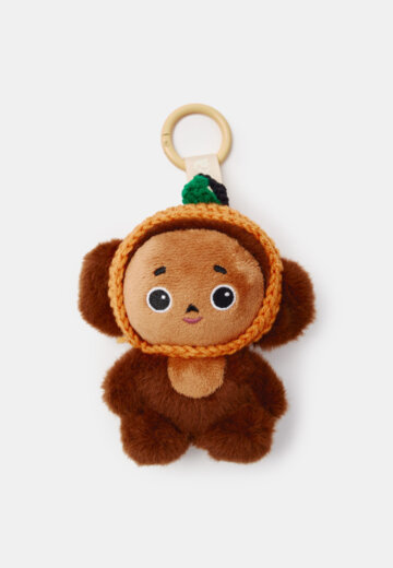 Брелок с игрушкой детский SELA х Чебурашка