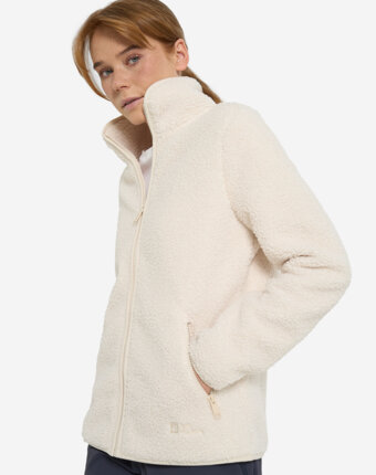 Джемпер флисовый женский Jack Wolfskin High Curl, Бежевый женщинам