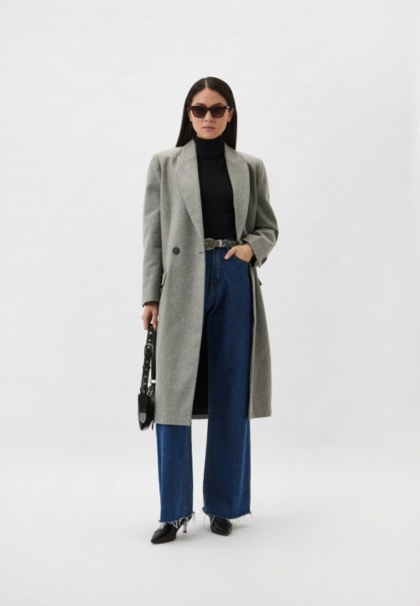 Пальто двубортное Iro