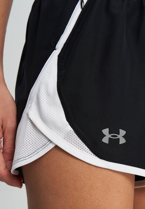 Шорты женские Under Armour Fly By 3, Черный