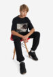 Футболка детская оверсайз Kappa, Черный7  - превью