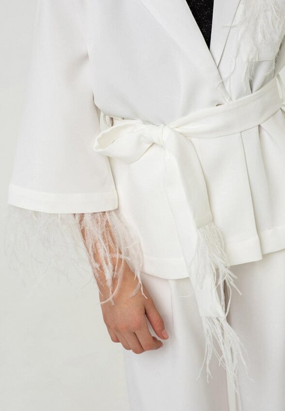 Жакет и брюки Charmy White