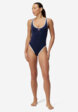 Купальник слитный женский Speedo Solid Scoop, Синий3  - превью