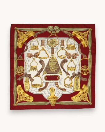 Hermes Silk Scarf женщинам