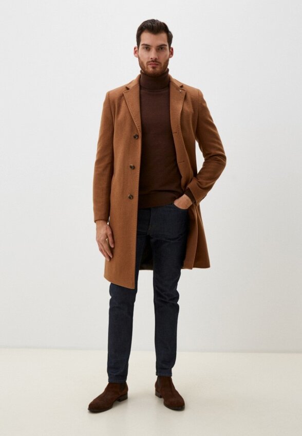 Пальто однобортное Berkytt