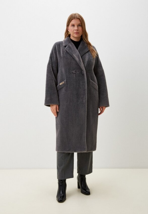 Пальто меховое Gaxgax