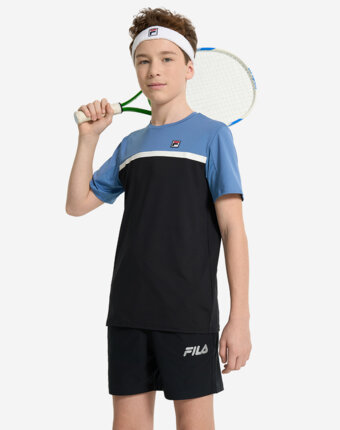 Футболка для мальчиков FILA, Черный женщинам