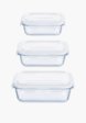 Набор контейнеров для хранения продуктов Elan Gallery3  - превью