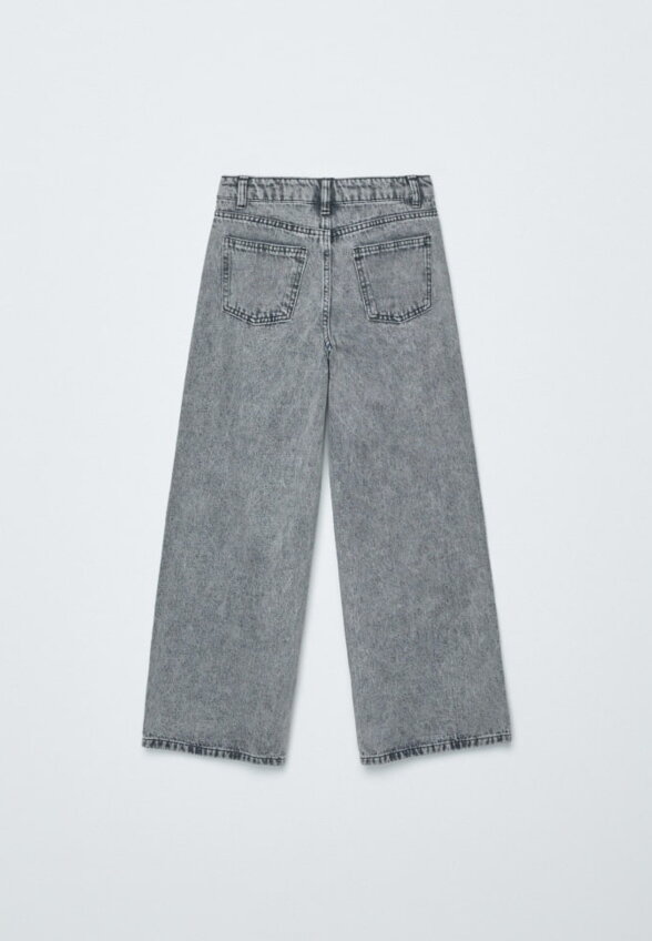 Джинсы WIDE LEG с бантиками для девочек