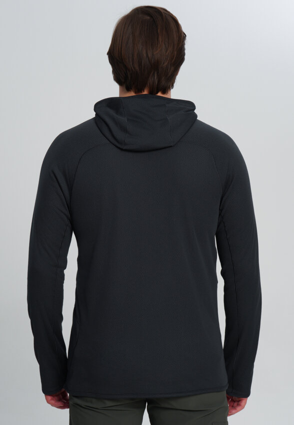 Худи мужское Mountain Hardwear Airmesh Long Sleeve Hoody, Серый