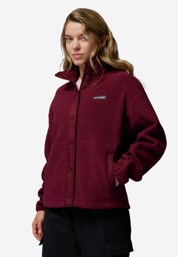 Джемпер флисовый женский Columbia Cloud Point Snap, Красный