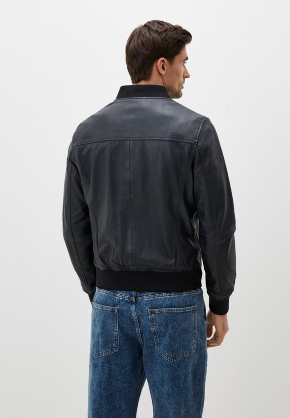 Куртка кожаная Urban Fashion for Men