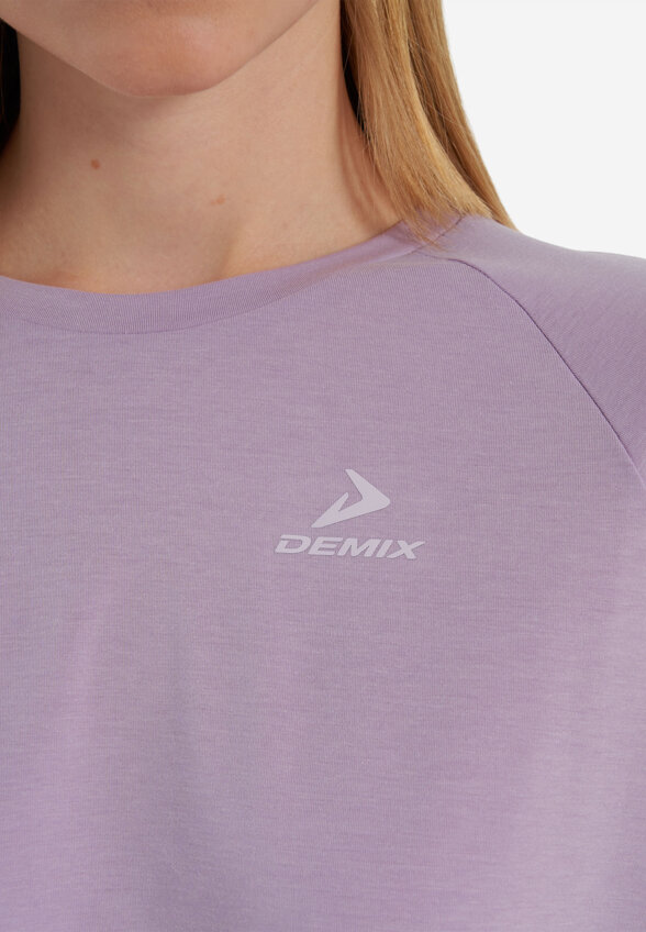 Футболка женская Demix, Фиолетовый