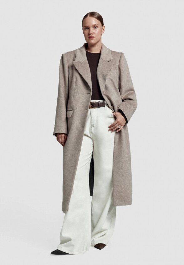 Пальто однобортное Divno