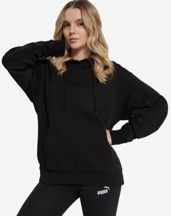 Худи женское PUMA Relaxed, Черный женщинам