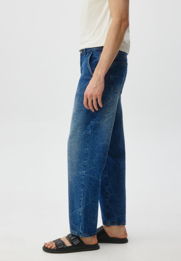 Джинсы WIDE LEG со средней посадкой