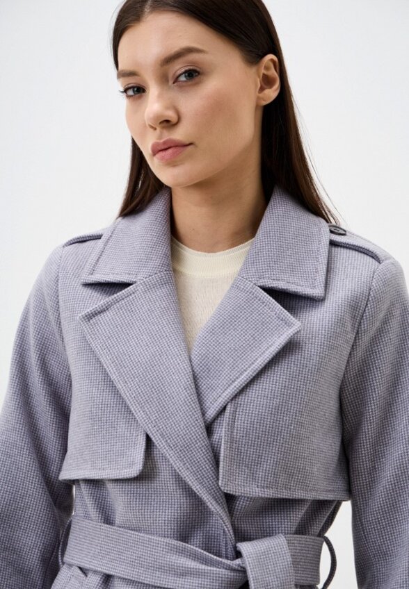 Пальто двубортное Снежная Королева