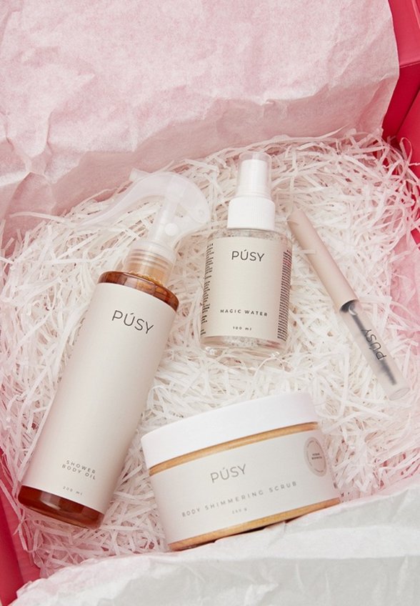 Набор для ухода за лицом и телом Pusy