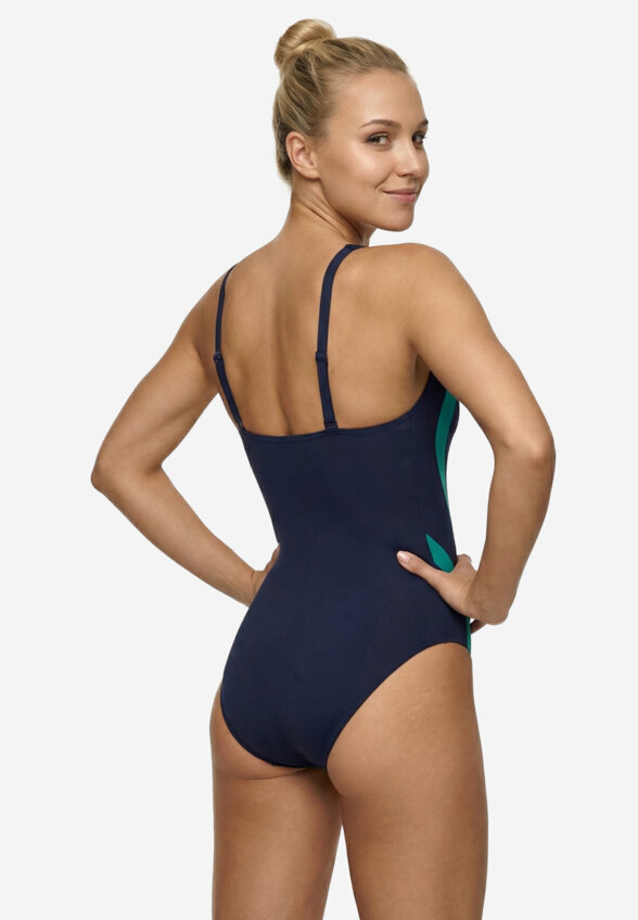 Купальник слитный женский Speedo Quantum Contour, Синий