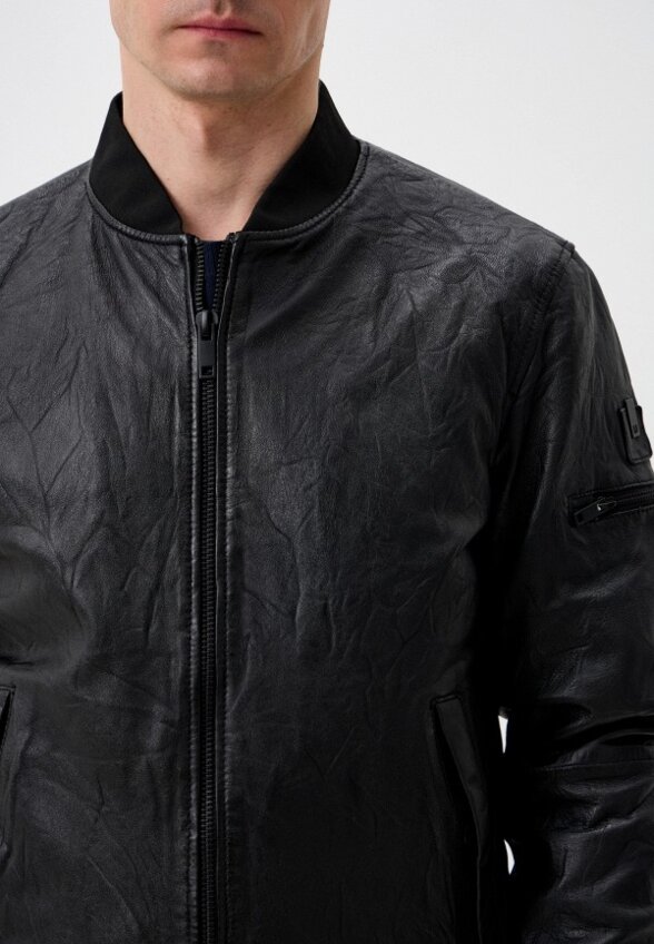 Куртка кожаная Urban Fashion for Men