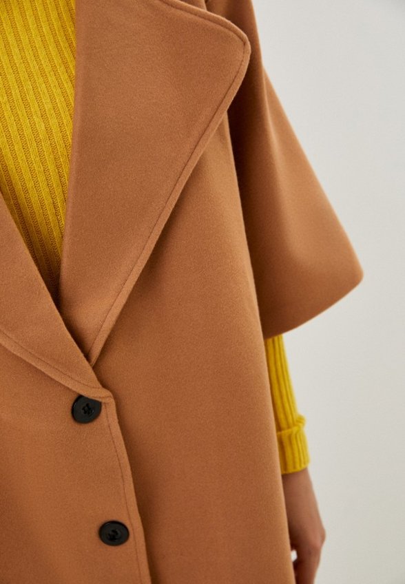 Пальто однобортное Aaquamarina