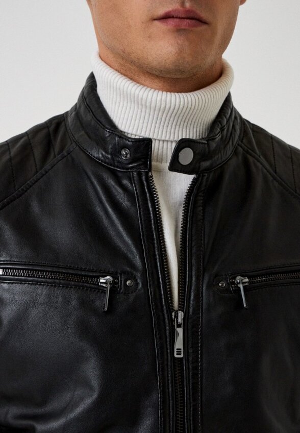 Куртка кожаная Jorg Weber