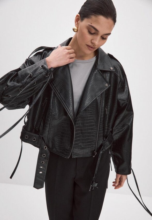 Куртка кожаная 4forms