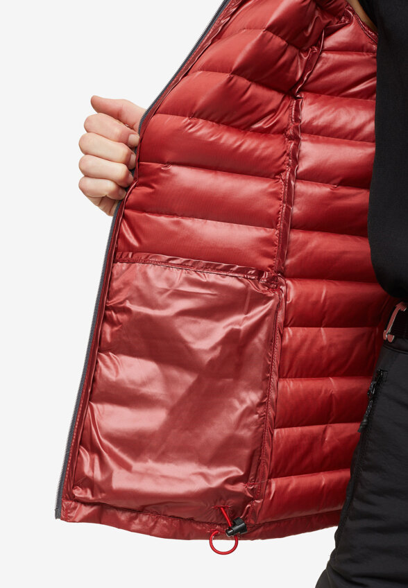 Ультралегкий пуховик женский Bask Chamonix Light V2, Красный