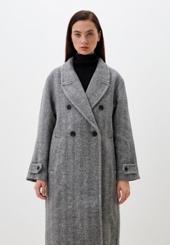 Пальто двубортное O'STIN