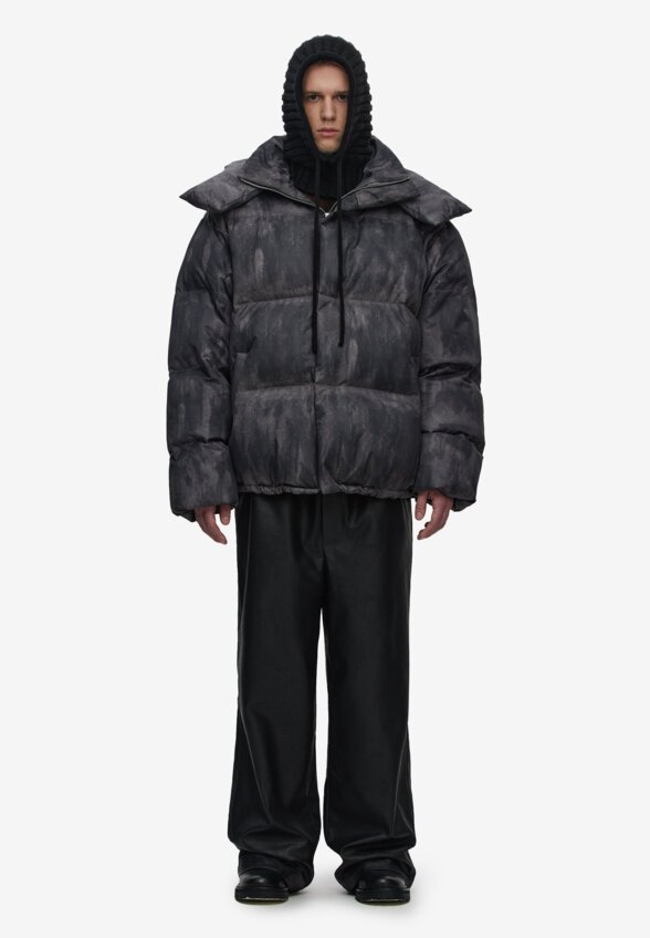 Пуховик Distressed Graphite FABLE