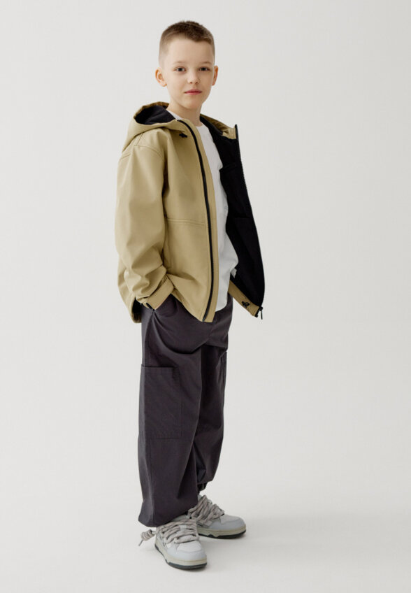 Ветровка из Softshell на флисе для мальчиков