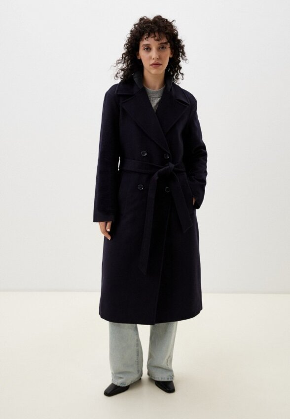 Пальто двубортное Madzerini