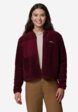 Джемпер флисовый женский Columbia Stellar Path Fleece Bomber Full Zip, Красный5  - превью
